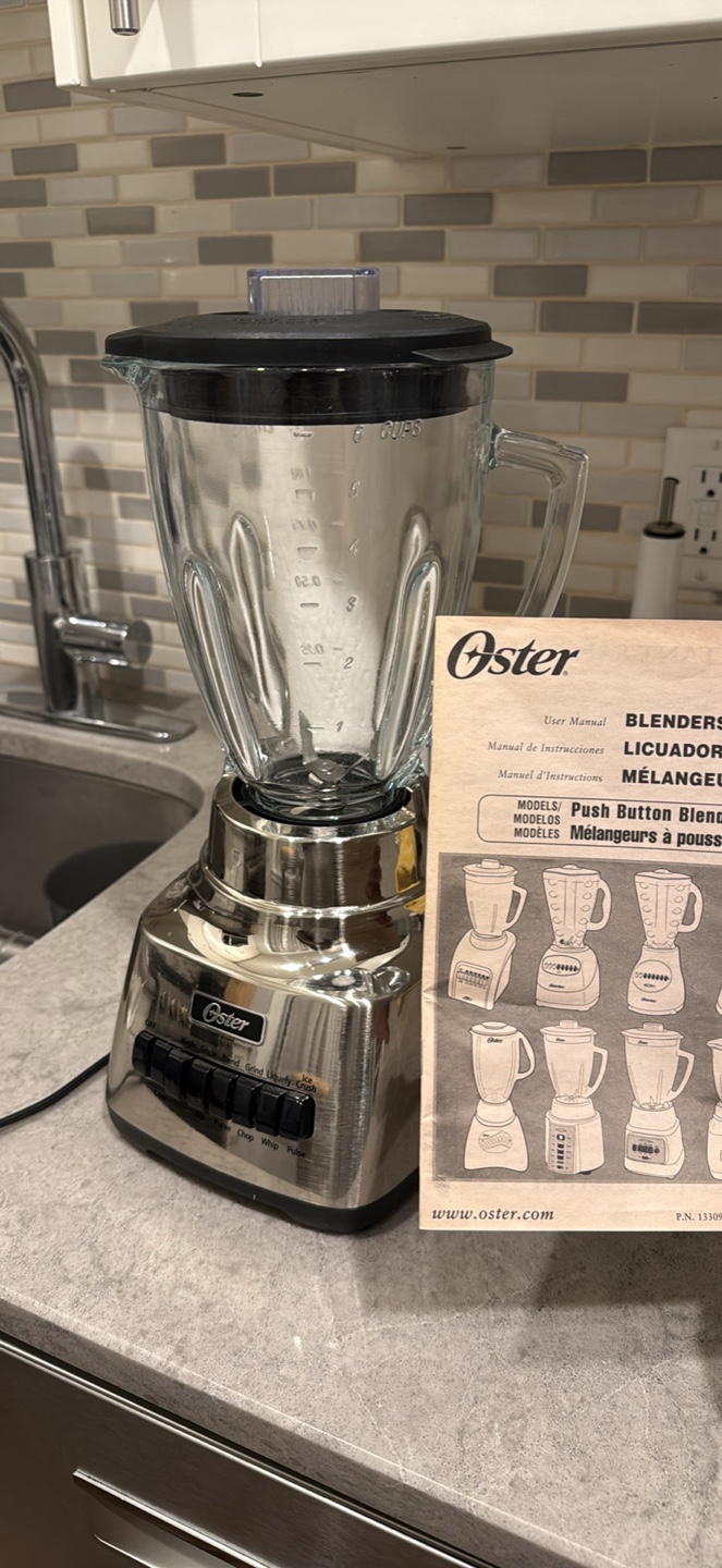 Oster Push Button Blender #freecycle - photo 3