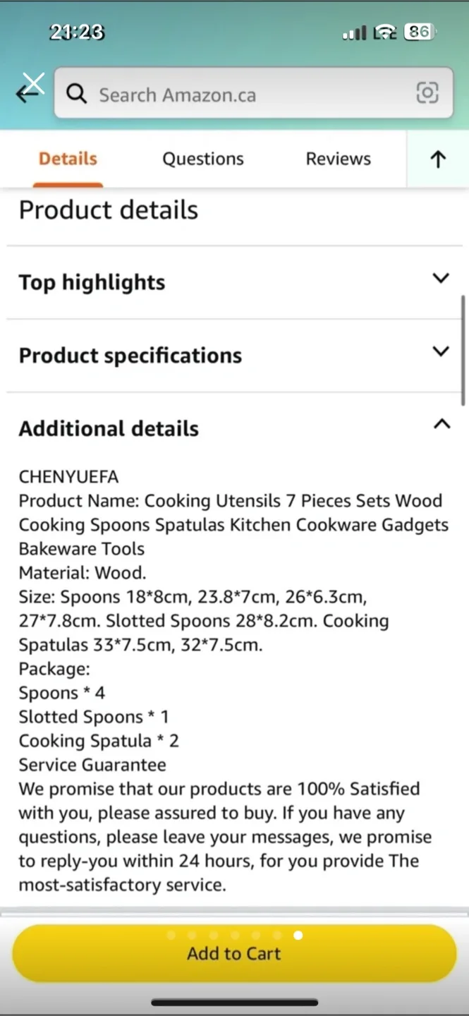 Wooden spoons set of 7 ( ‼️send offer‼️) image indicator(7)