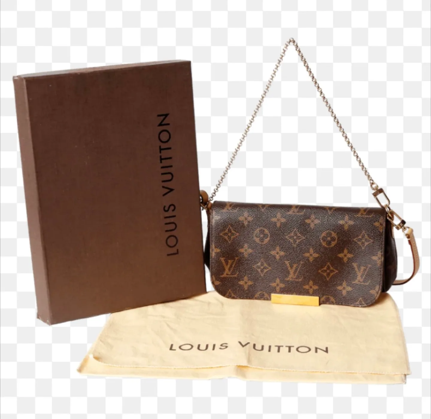 MOST AFFORDABLE LV Monogram Favorite PM crossbody/shoulder bag image indicator(6)