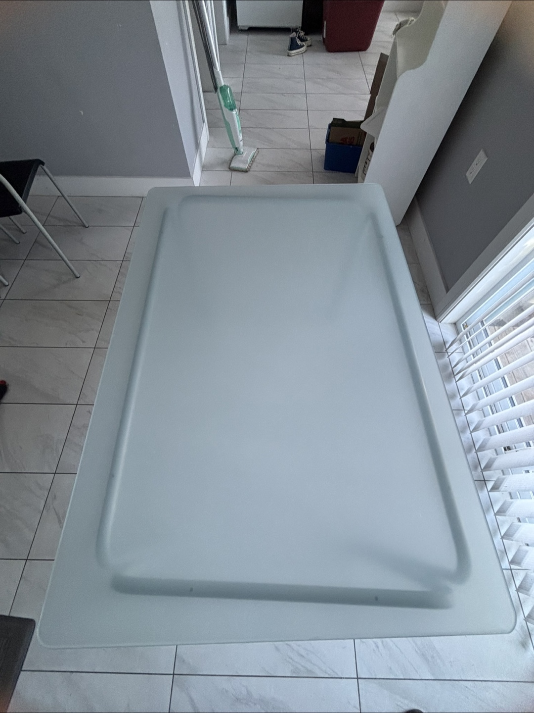 Glass Top Dining Table - photo 3