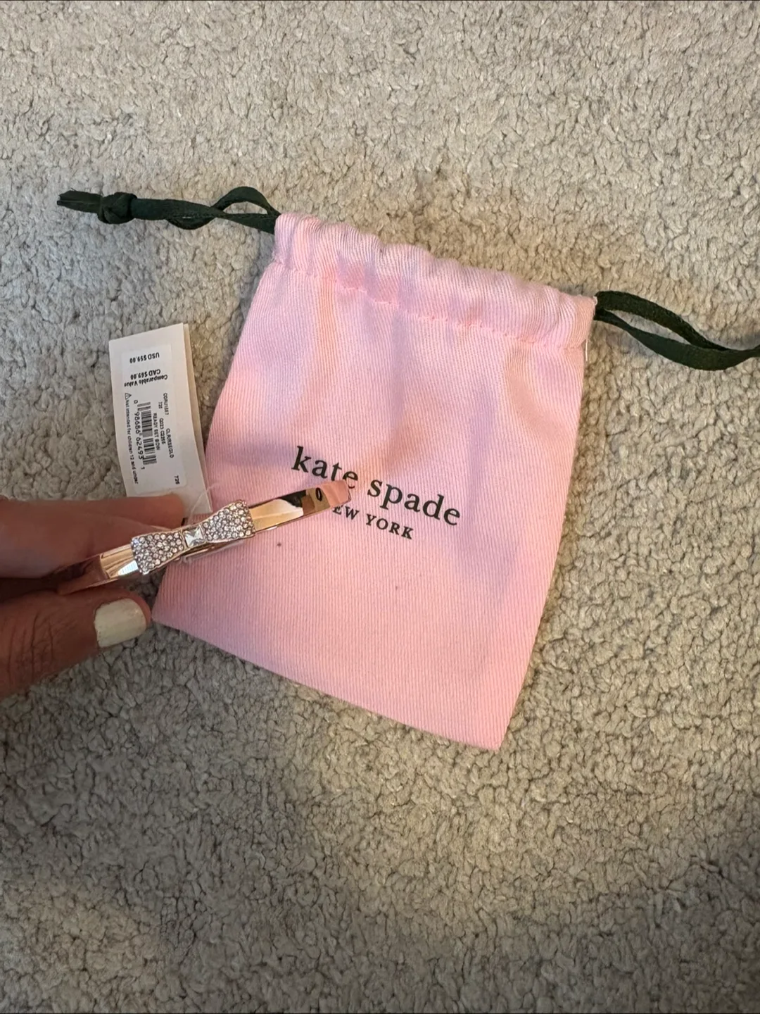 NEW WITH TAGS - Kate Spade Ready Set Bow Bangle thumbnail