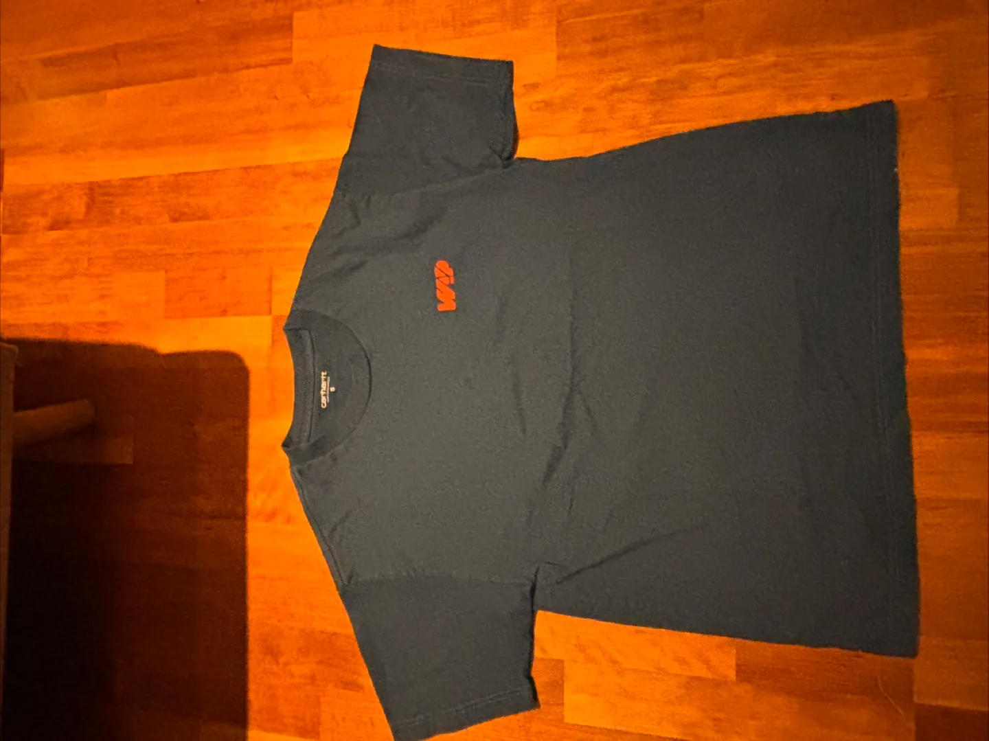 Carhartt WIP Navy blue T-Shirt Size S thumbnail