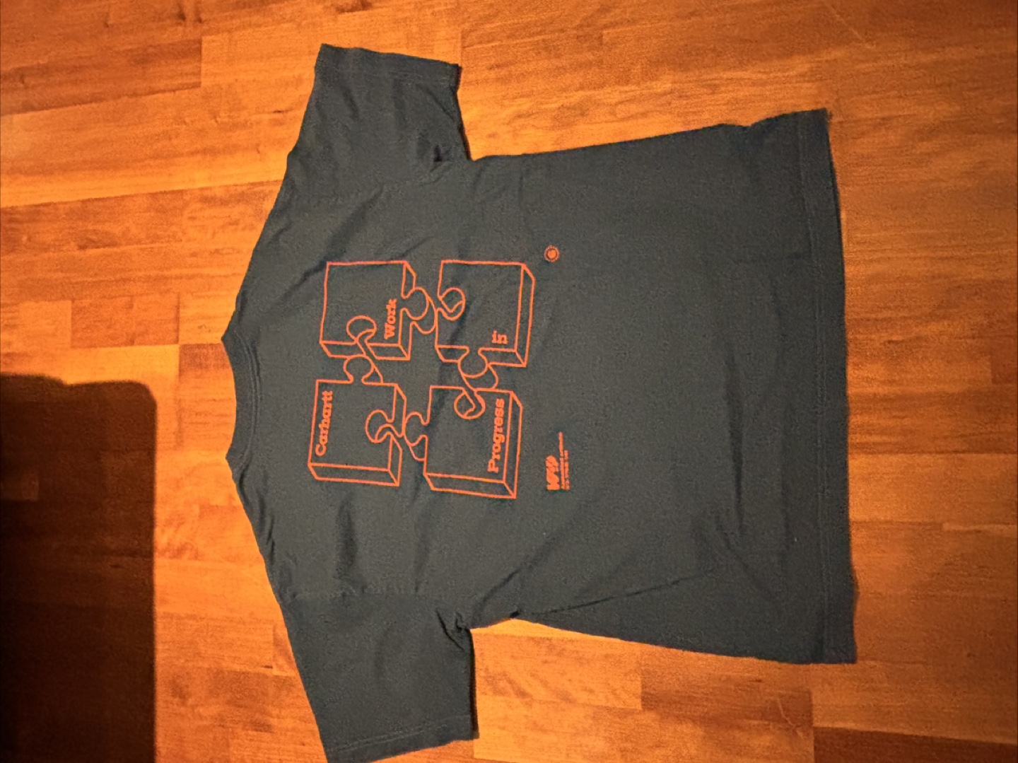 Carhartt WIP Navy blue T-Shirt Size S - photo 2