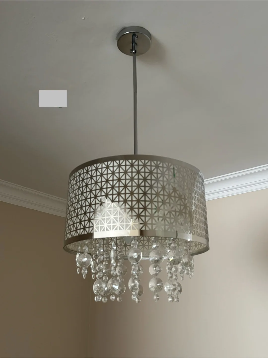 Drum Chandelier with Crystal Accents image indicator(3)