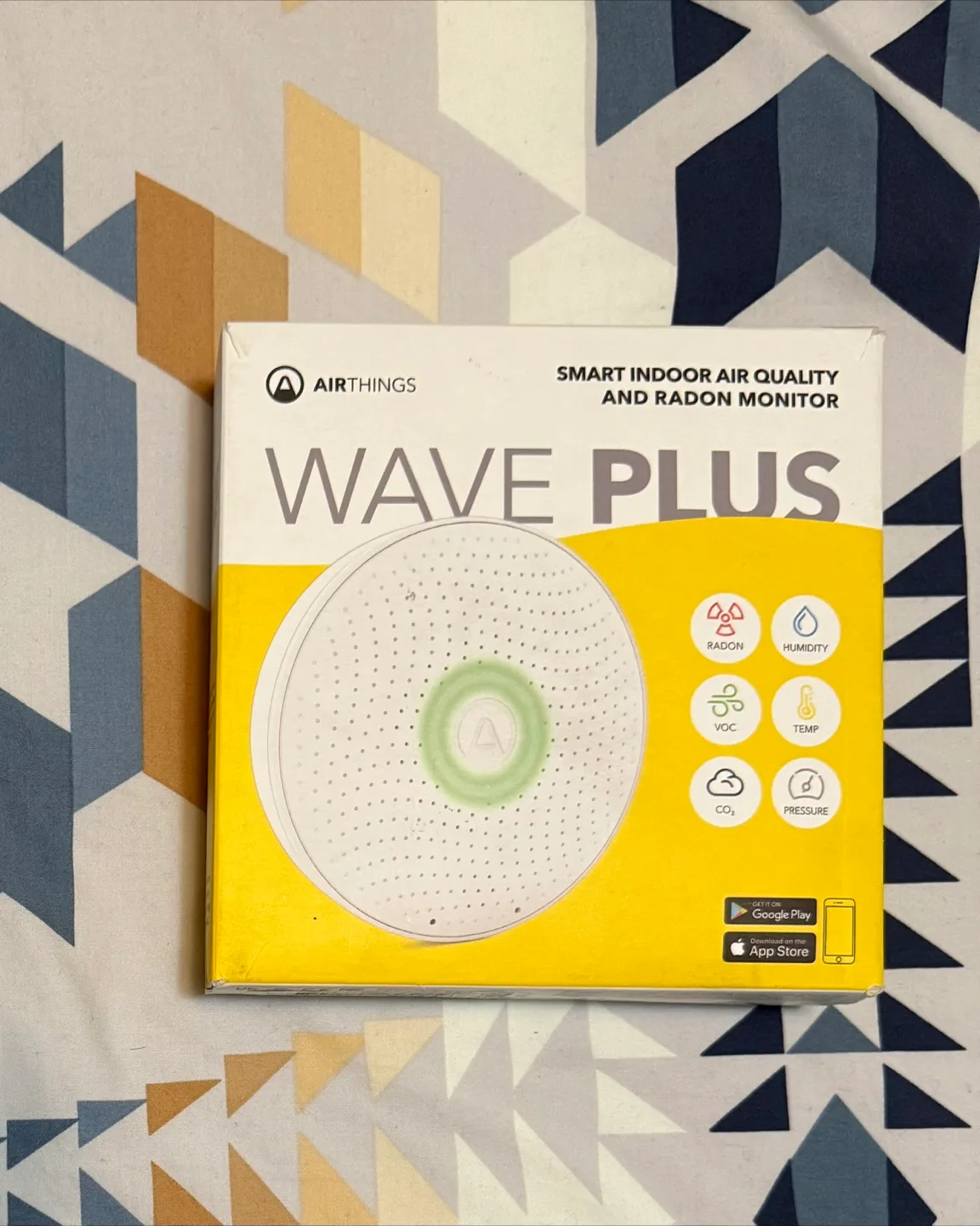 Airthings Wave Plus Radon Monitor thumbnail