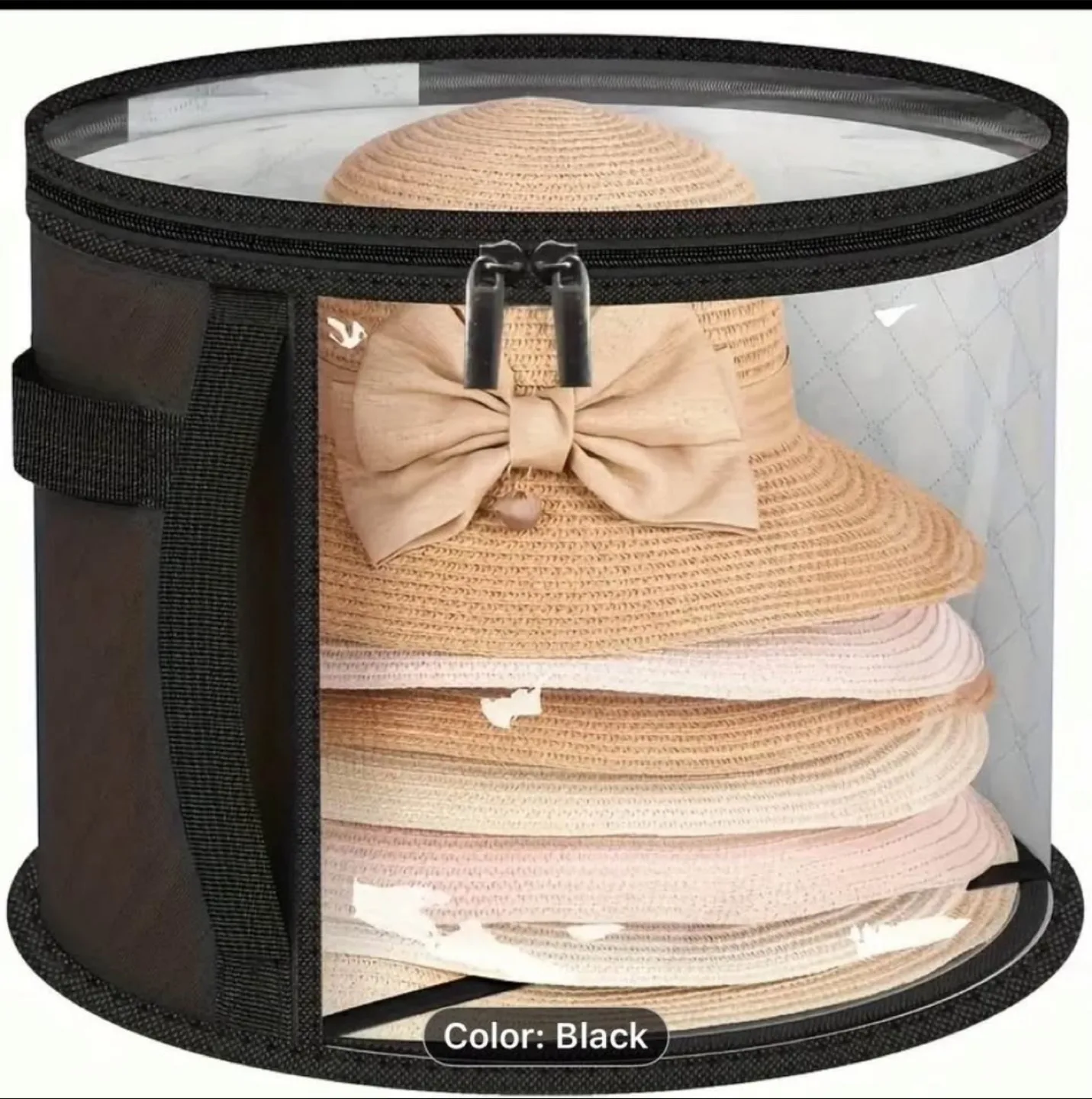 Hat Storage Bag - Black thumbnail