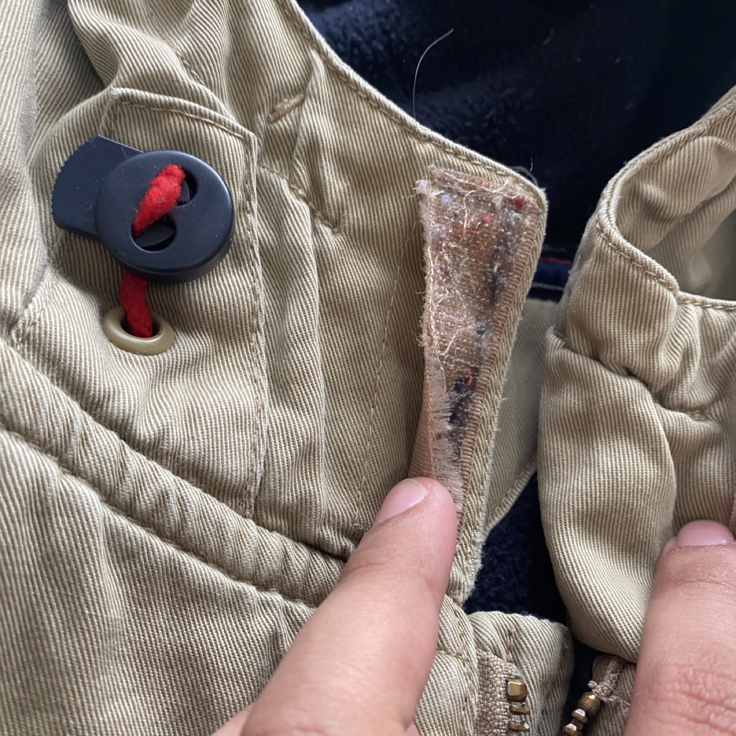 Tommy Hilfiger Beige Hooded Jacket - photo 4