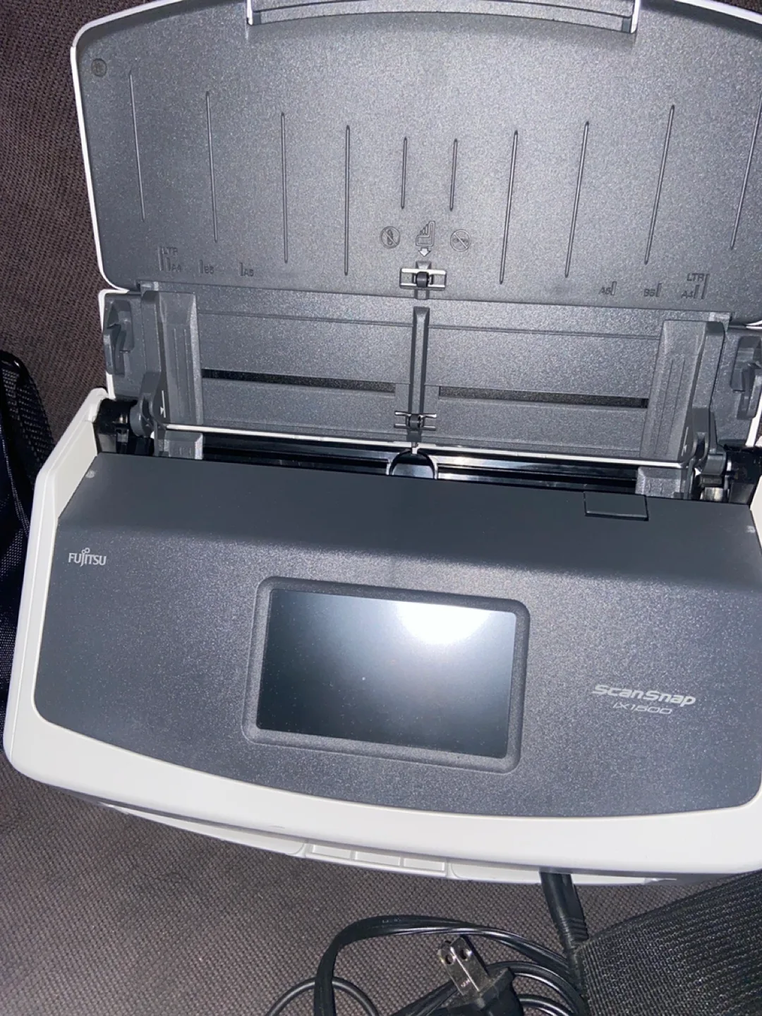 Fujitsu ScanSnap ix1500 Scanner with Bag thumbnail