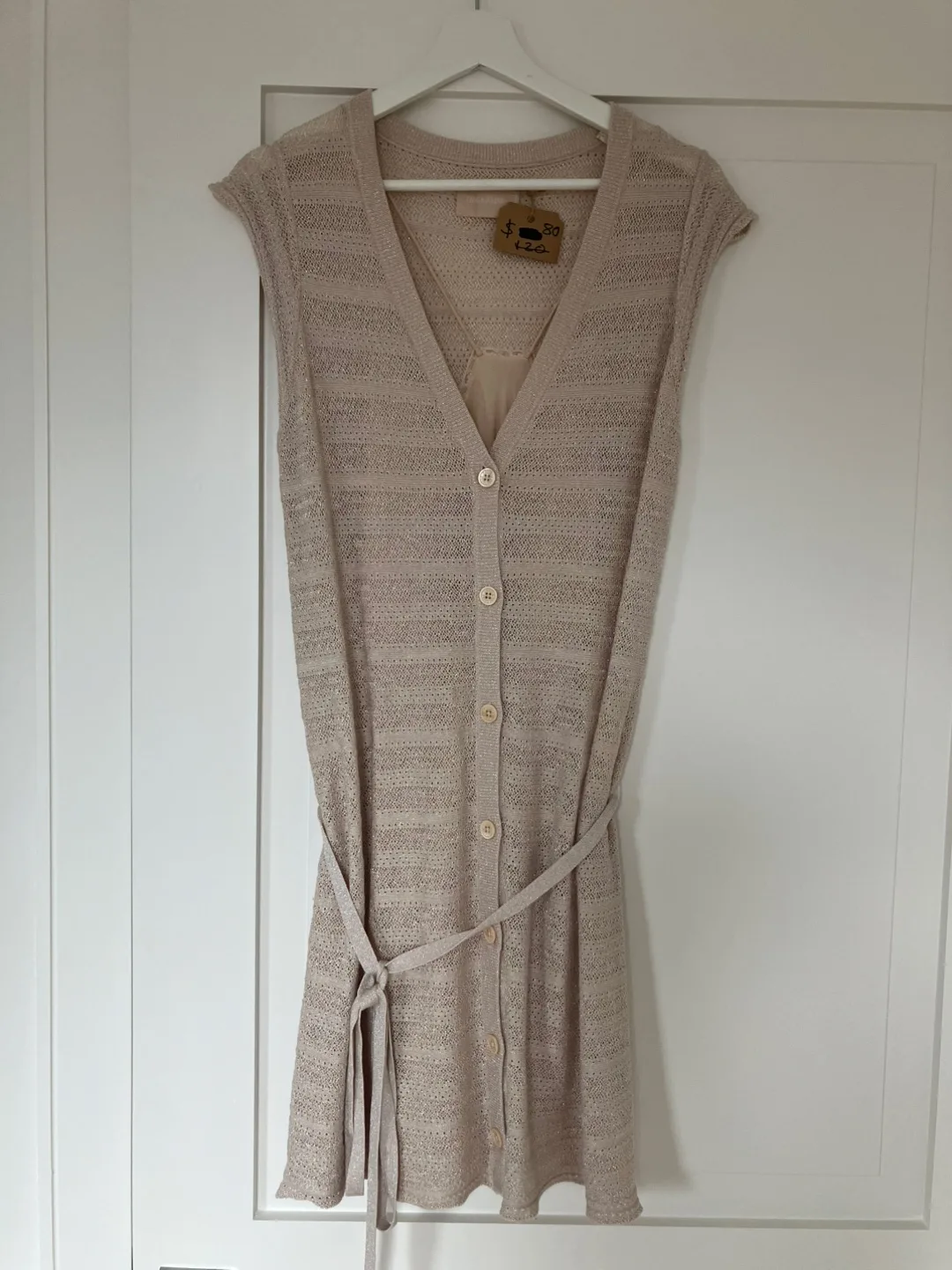 Zadig & Voltaire Beige Knit Dress thumbnail
