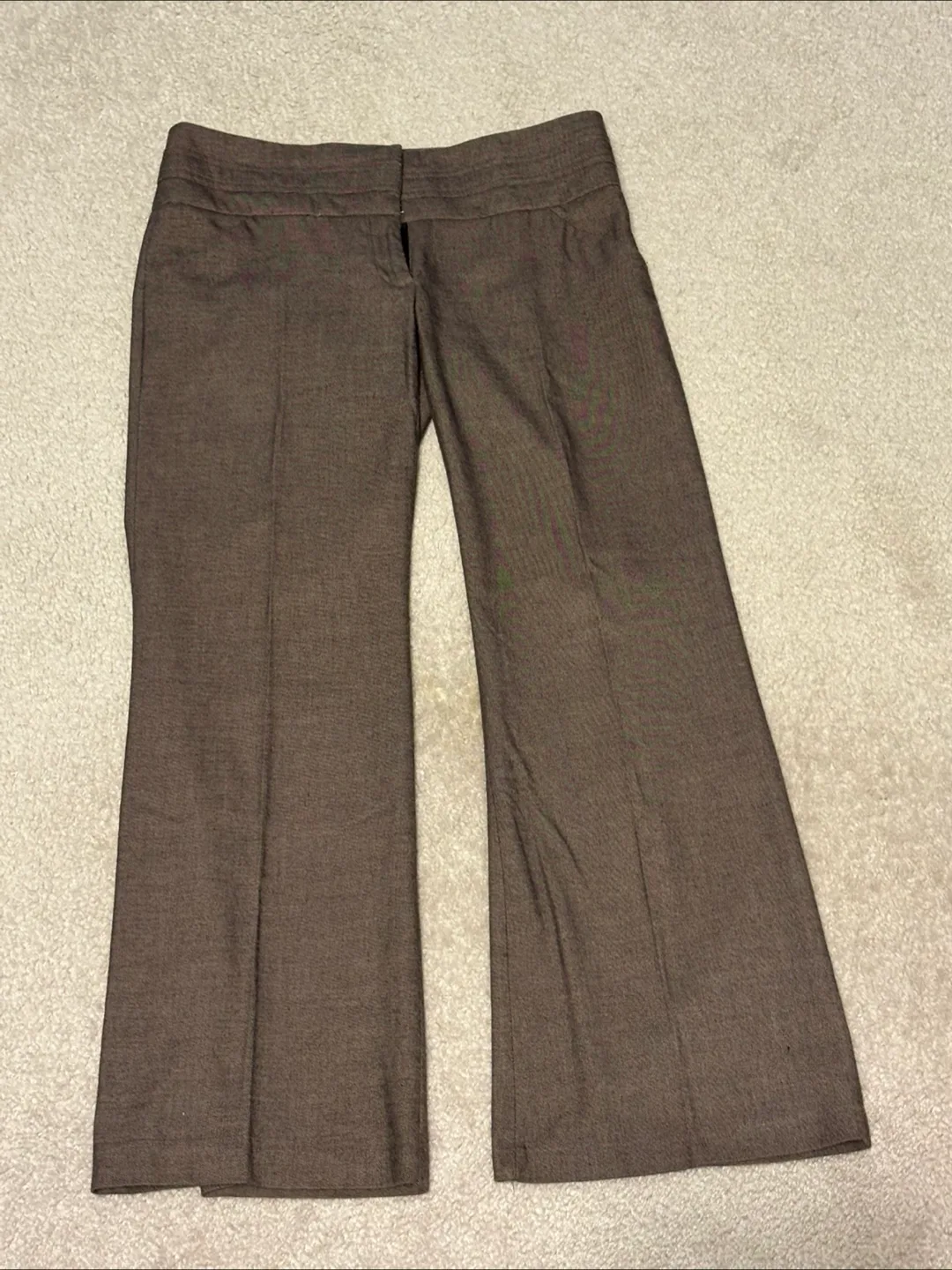 Brown Flare Leg Pants thumbnail