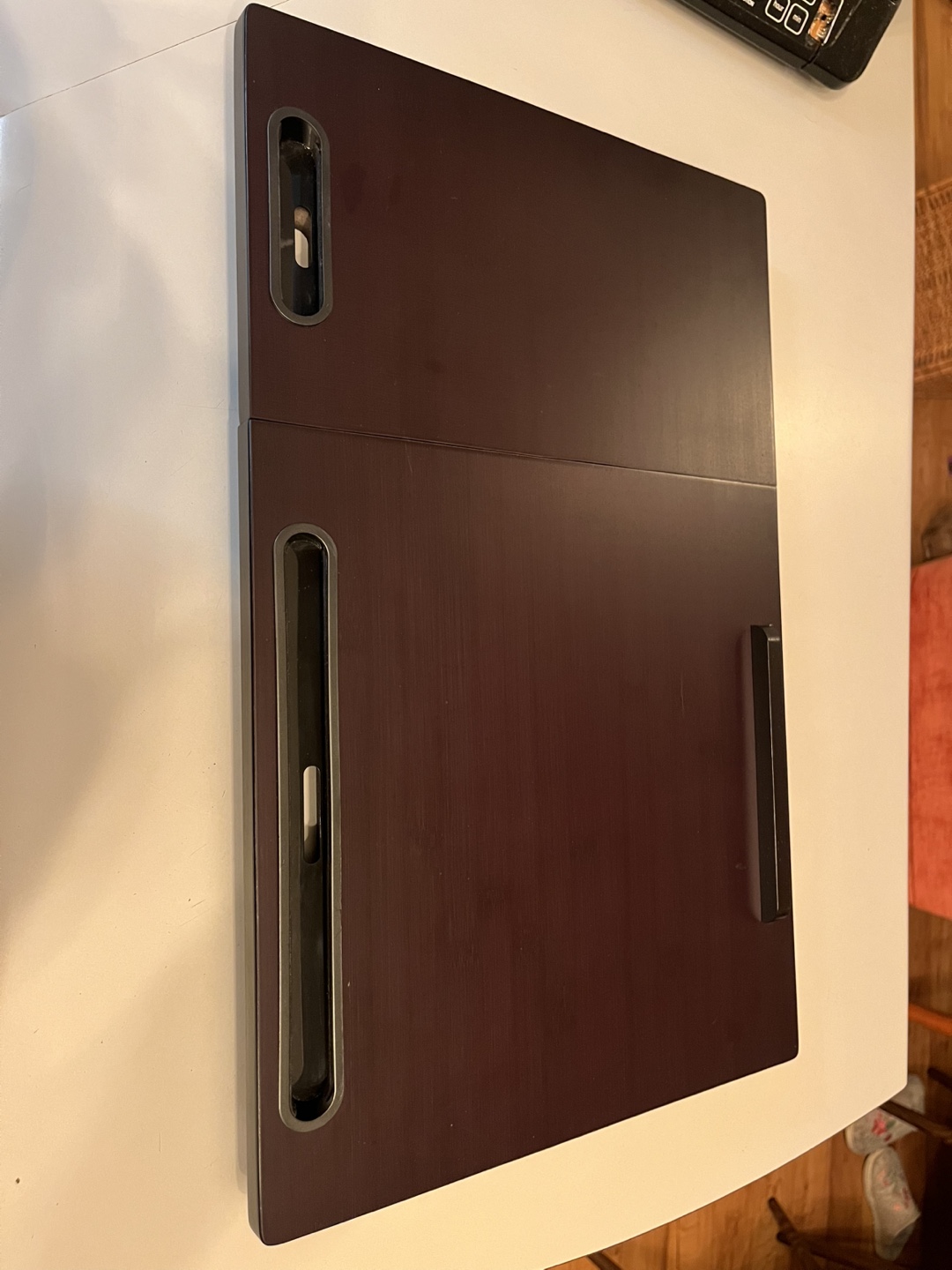 Adjustable Laptop Bed Desk - Brown - photo 3