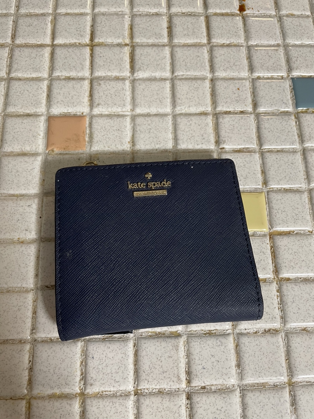 Kate Spade Navy Blue Wallet