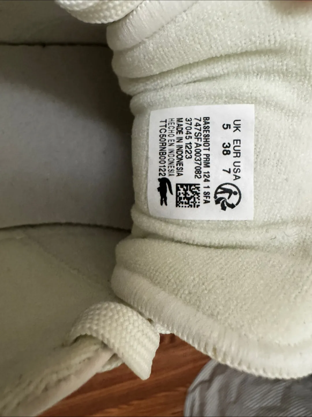 Lacoste Tennis 1933 White/Green Sneakers image indicator(7)