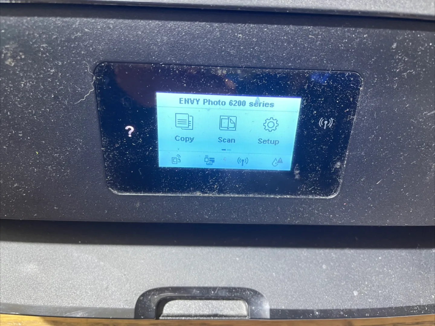 HP Envy Photo 6255 Printer #freecycle image indicator(2)