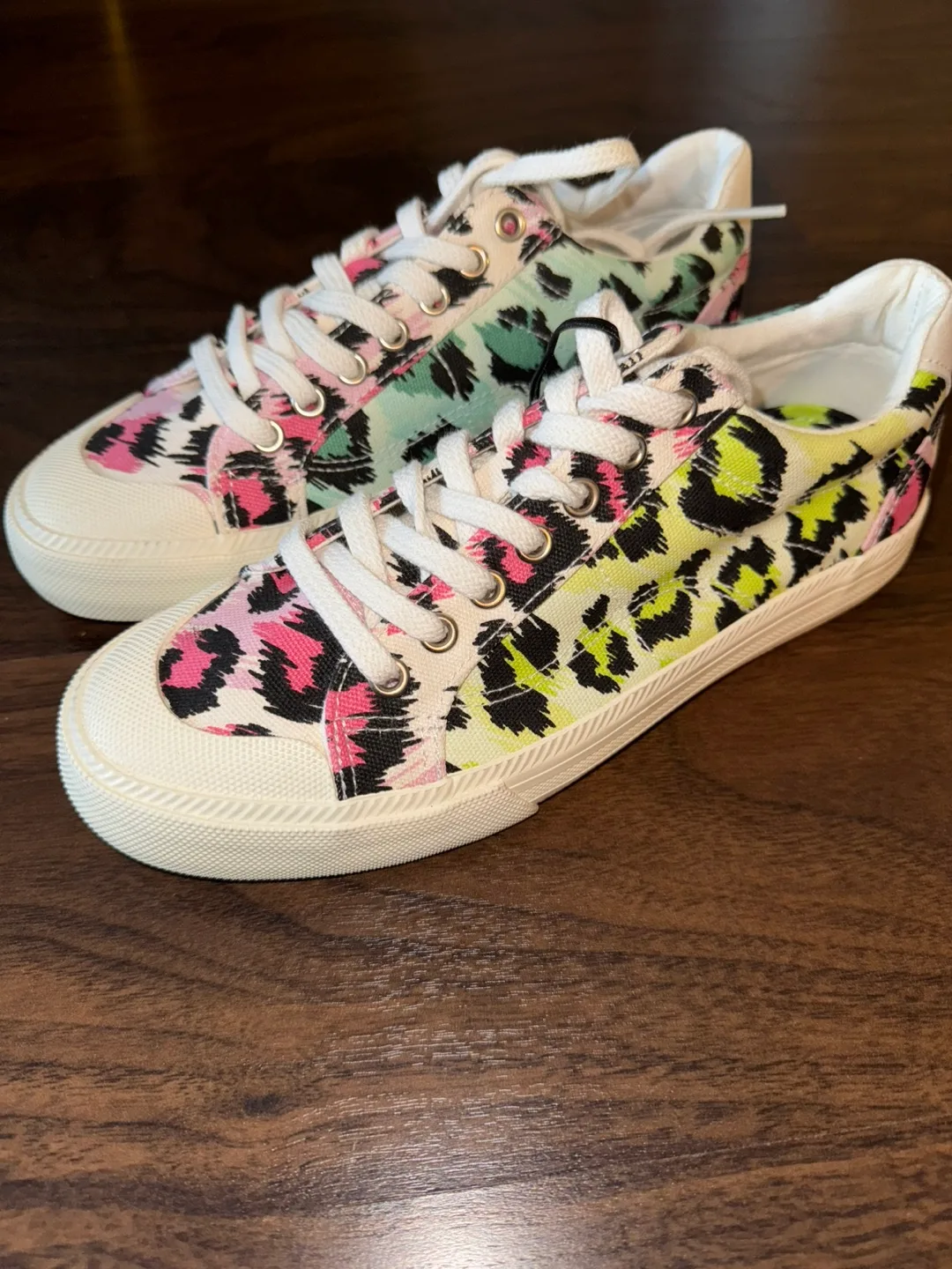 Zara Animal Print Sneakers - Size 38 image indicator(2)