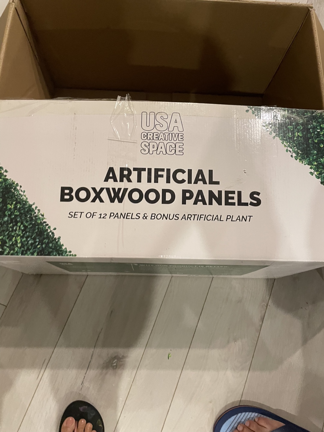Brand new Artificial Boxwood Panels 4 pieces - photo 5