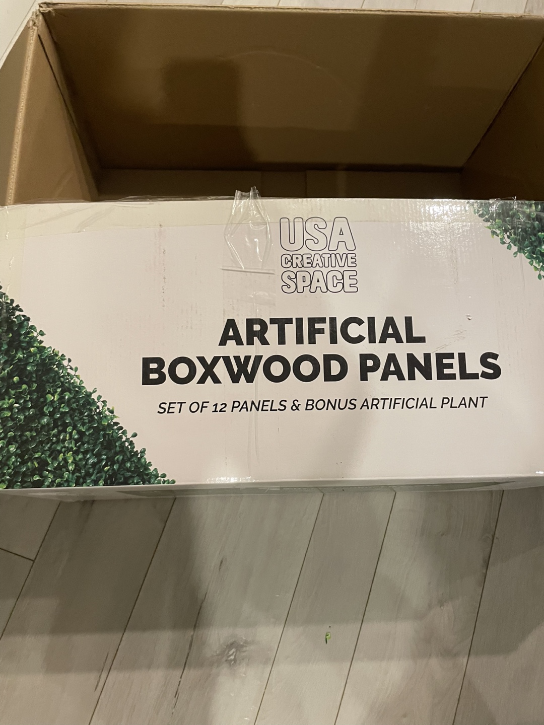Brand new Artificial Boxwood Panels 4 pieces - photo 4