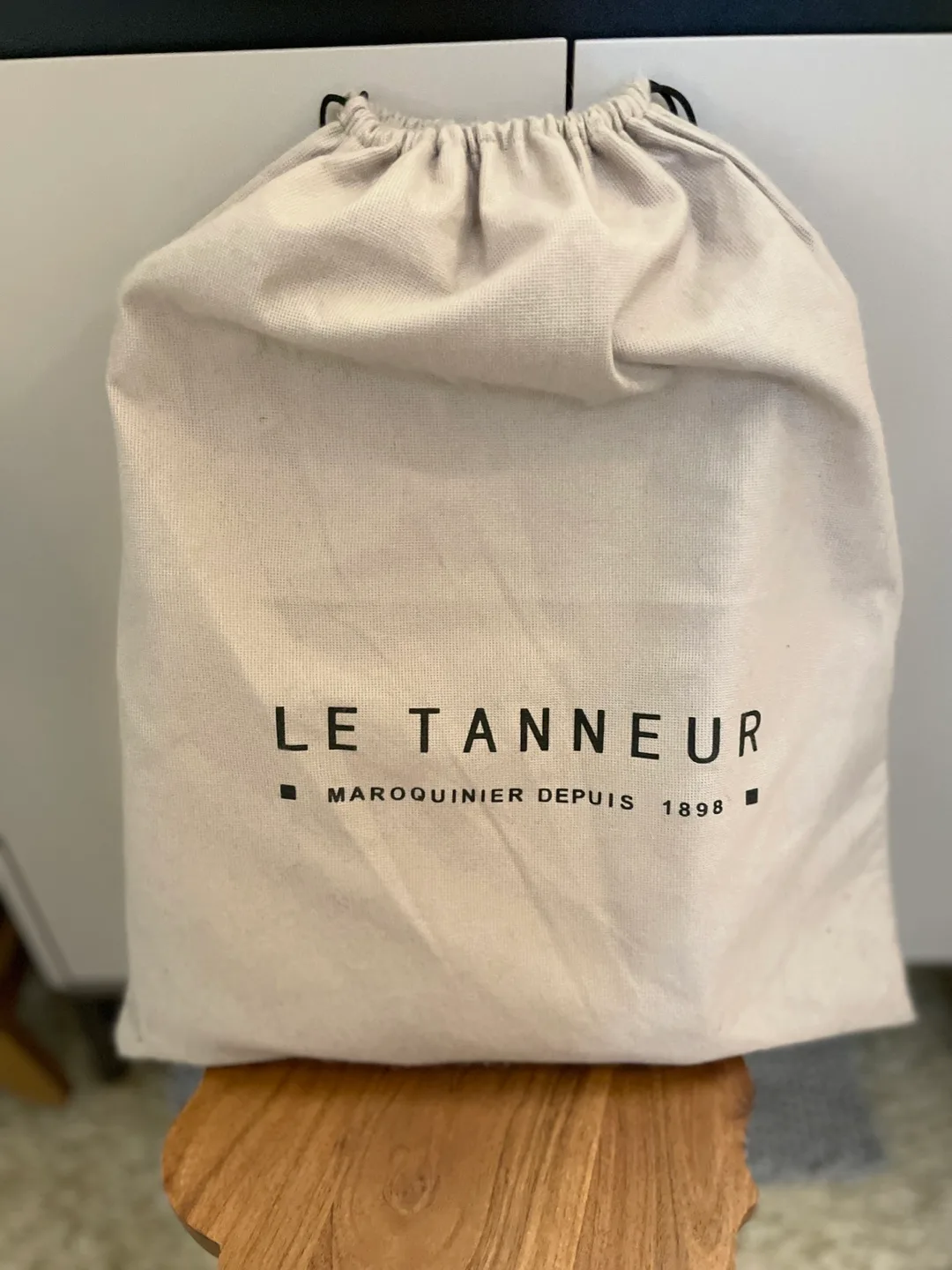 Le Tanneur Leather Messenger Bag thumbnail