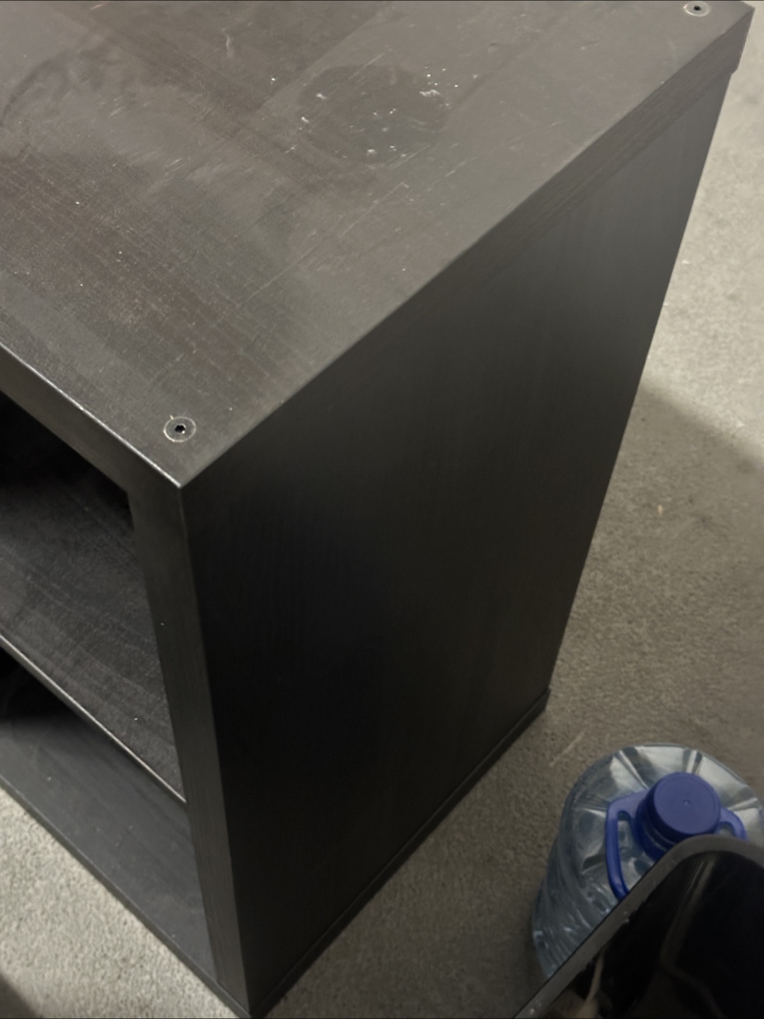 Black 4-Cube Storage Shelf - photo 4