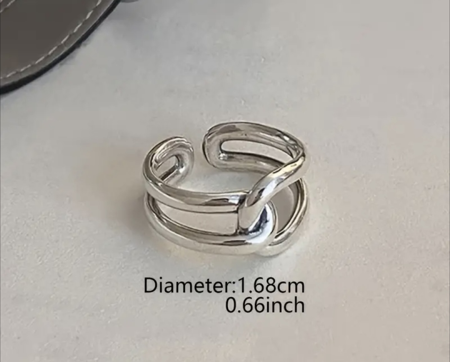 Copper Knot Ring - photo 4