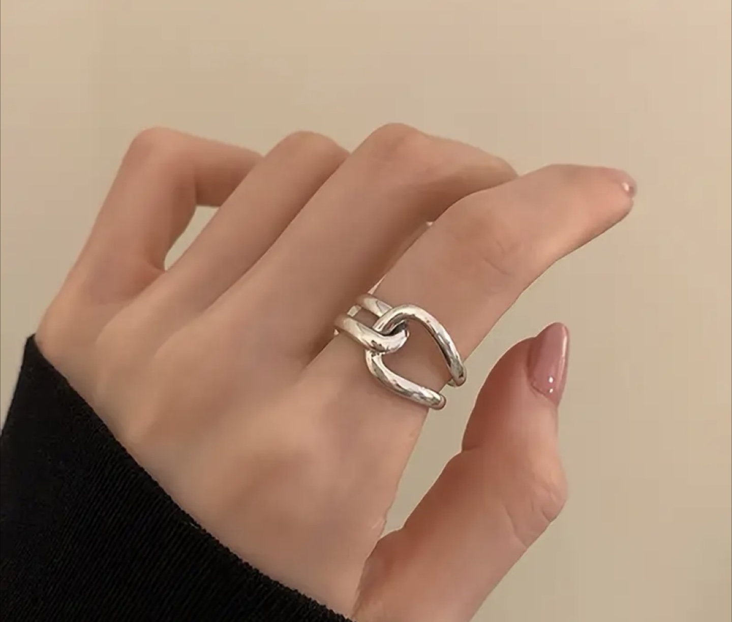 Copper Knot Ring - photo 3