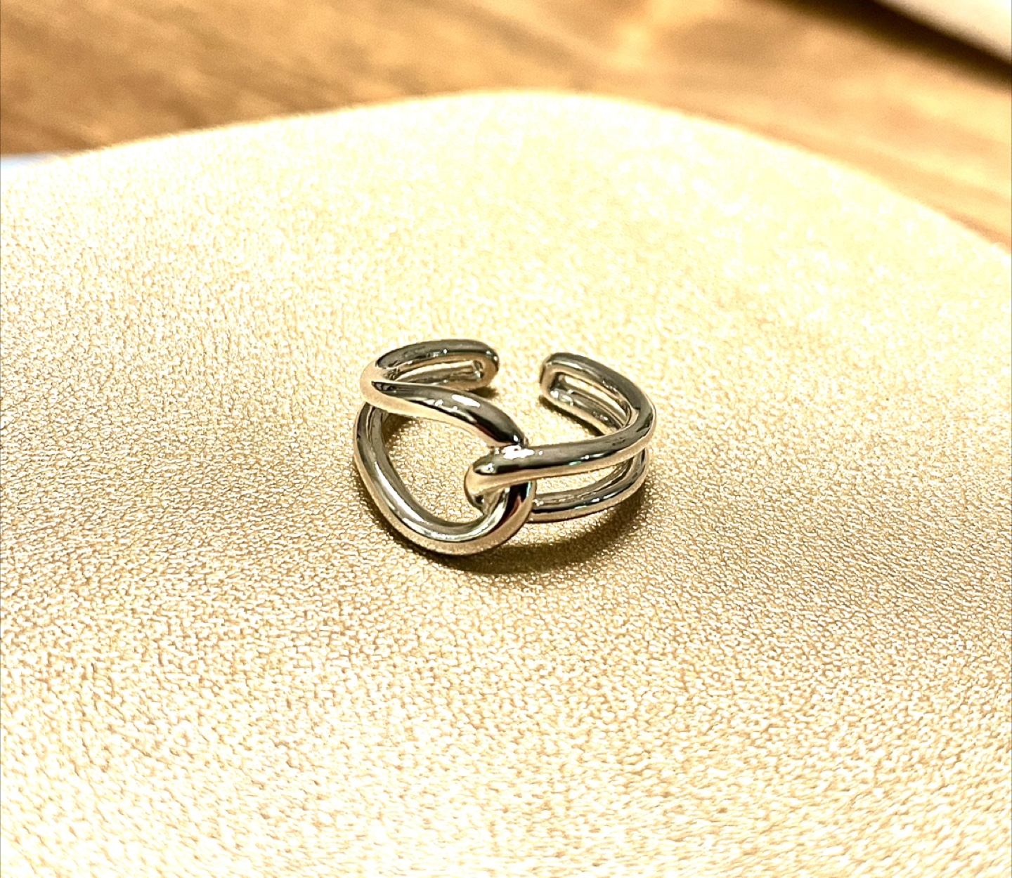 Copper Knot Ring