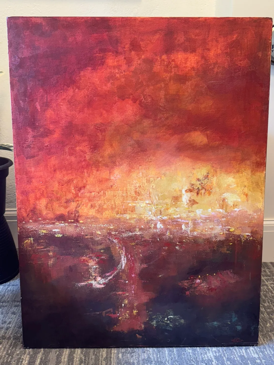 Abstract Painting - Warm Tones thumbnail