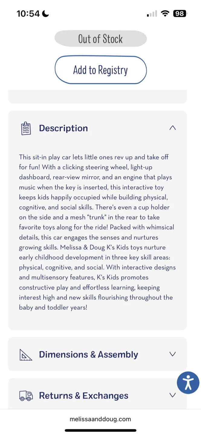 Melissa & Doug ABC 123 Kids' Car Seat image indicator(9)