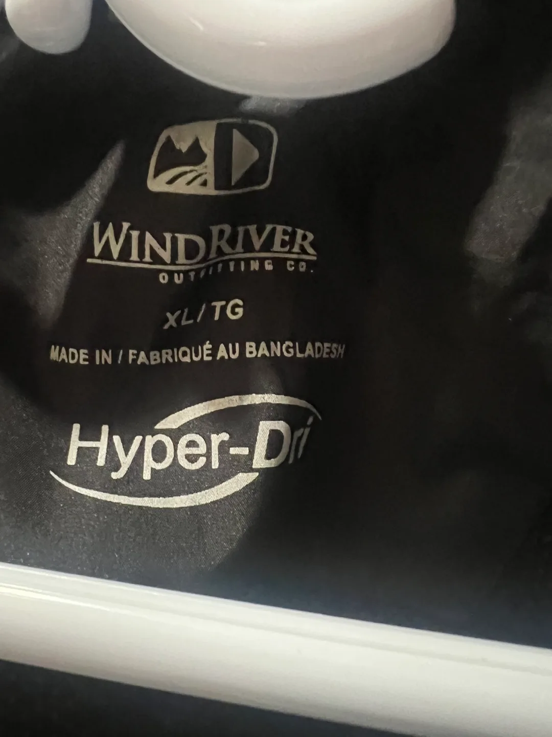 Wind River Hyper-Dri Black Jacket XL/TG image indicator(4)
