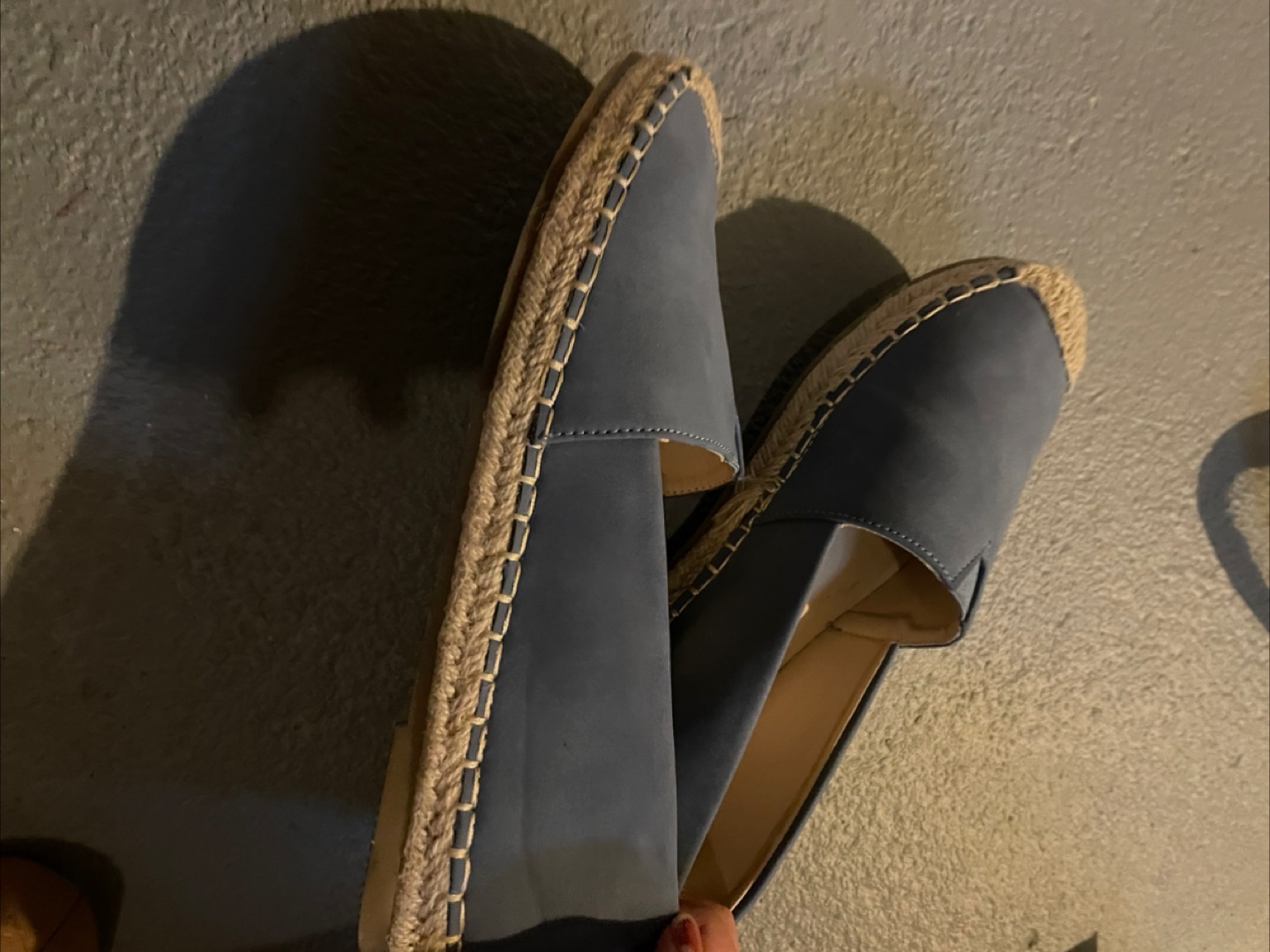 D'lish Blue Espadrille Slip-On Shoes - Size 10 - photo 2
