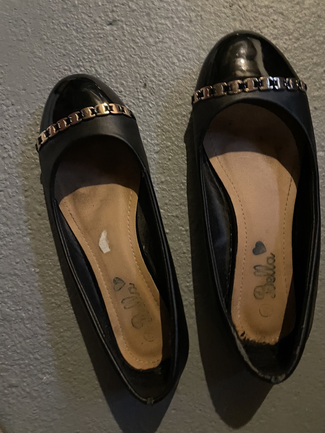 Bella Black Ballet Flats