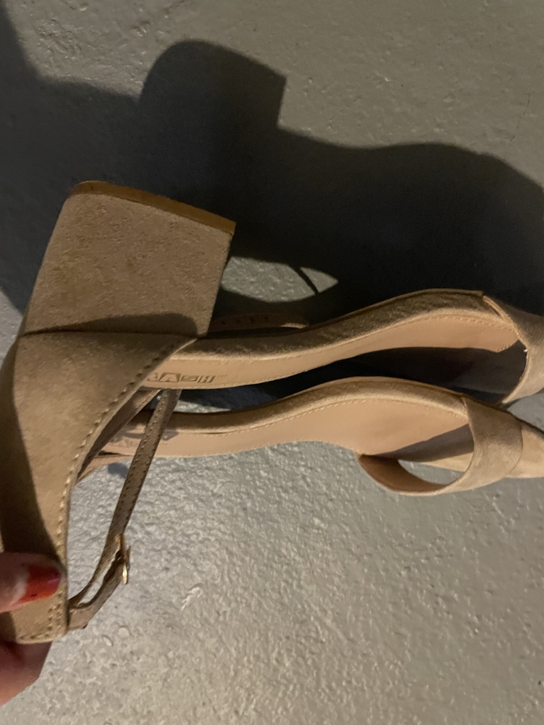 TRASH Beige Heels - Size 6 - photo 5