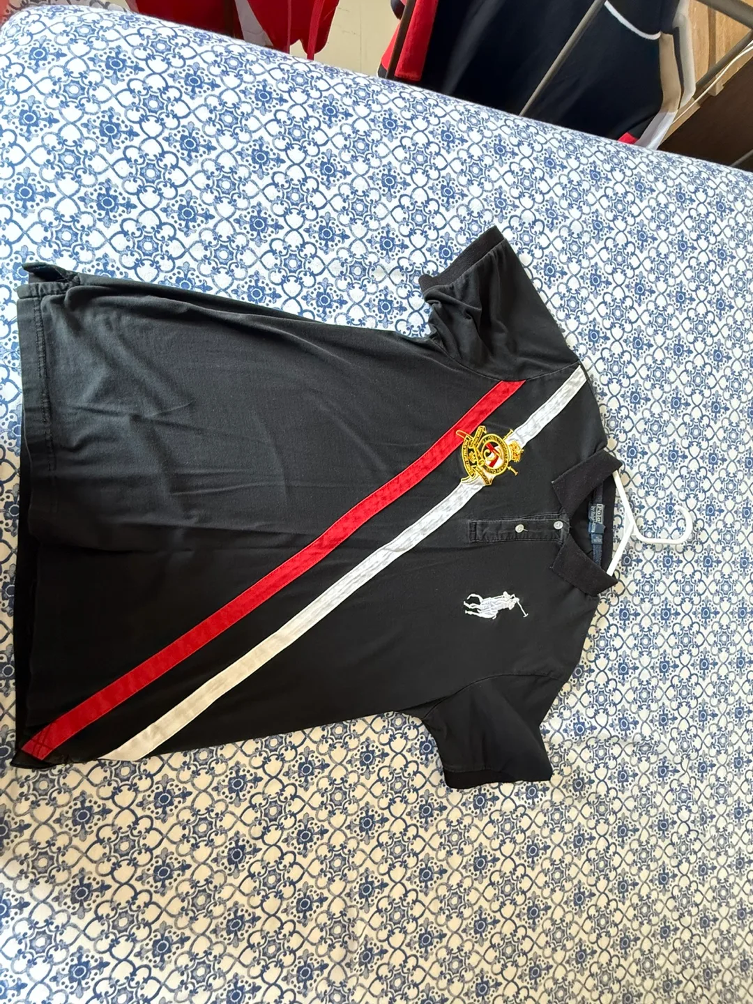 Polo Ralph Lauren Black Polo Shirt - XL thumbnail