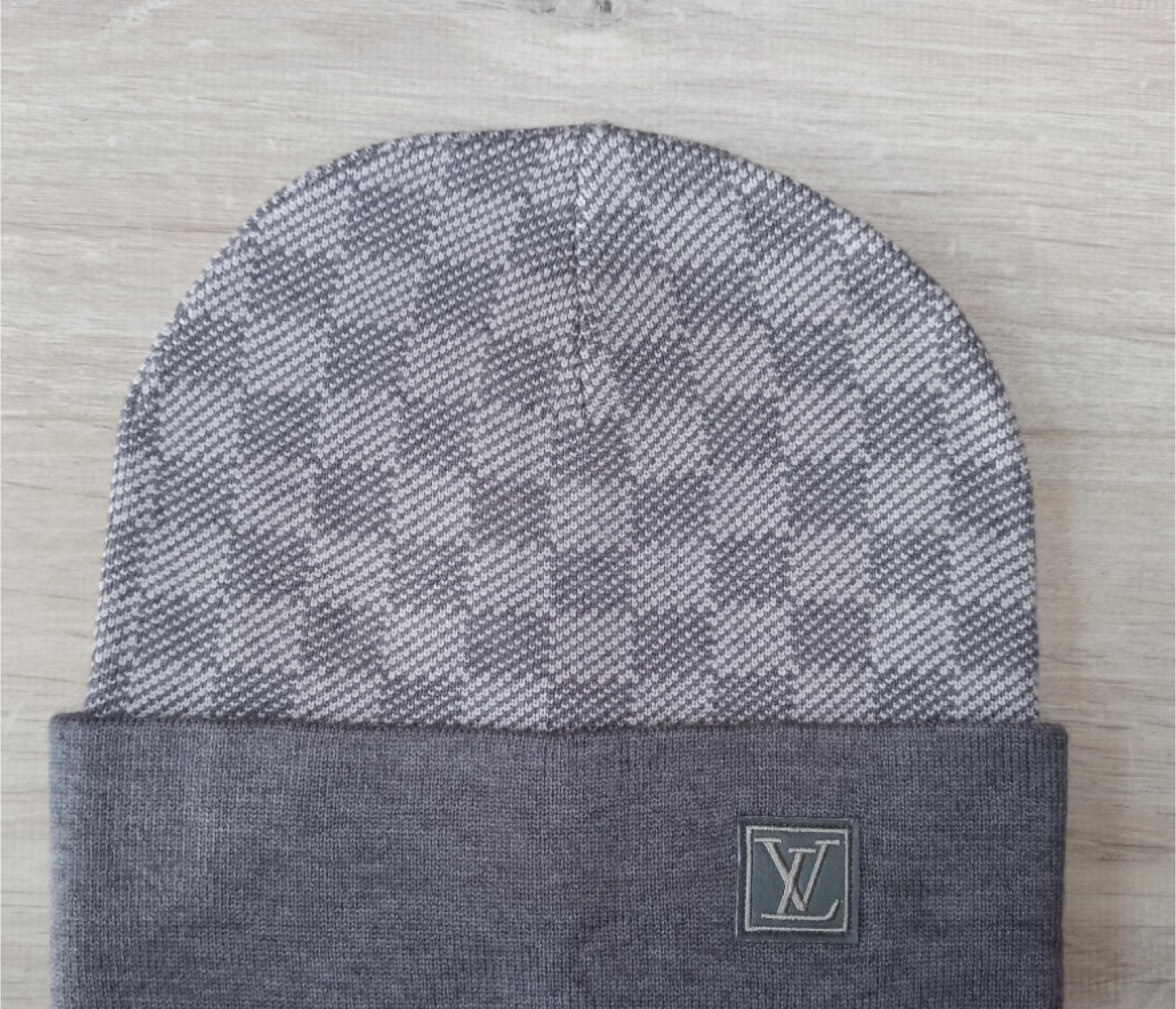 Louis Vuitton Grey Beanie