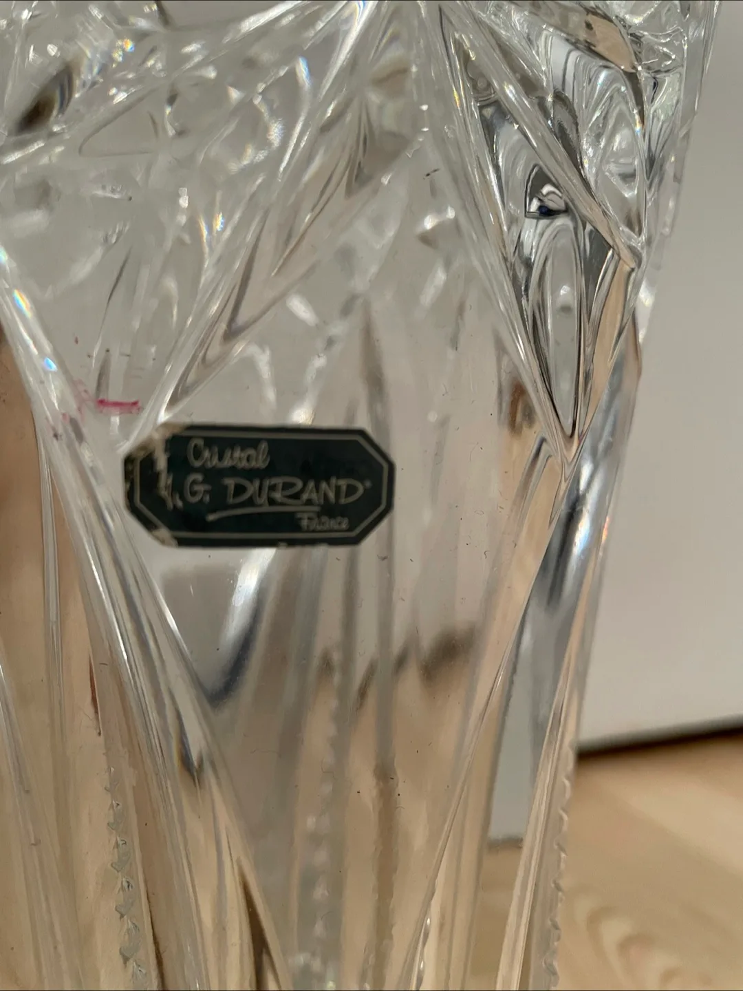 Cristal D'Arques Durand Crystal Vase image indicator(6)