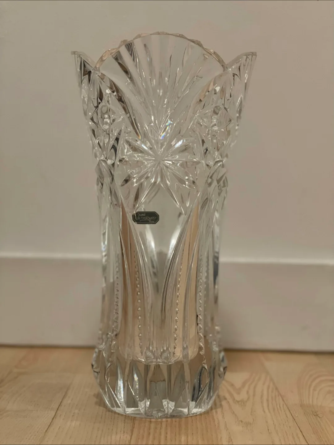 Cristal D'Arques Durand Crystal Vase image indicator(2)