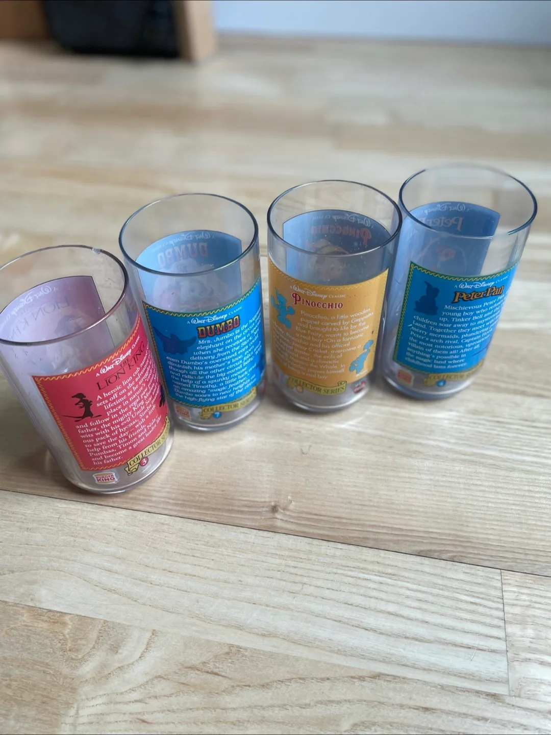 Walt Disney Classic Collector Series Glasses (4) image indicator(2)