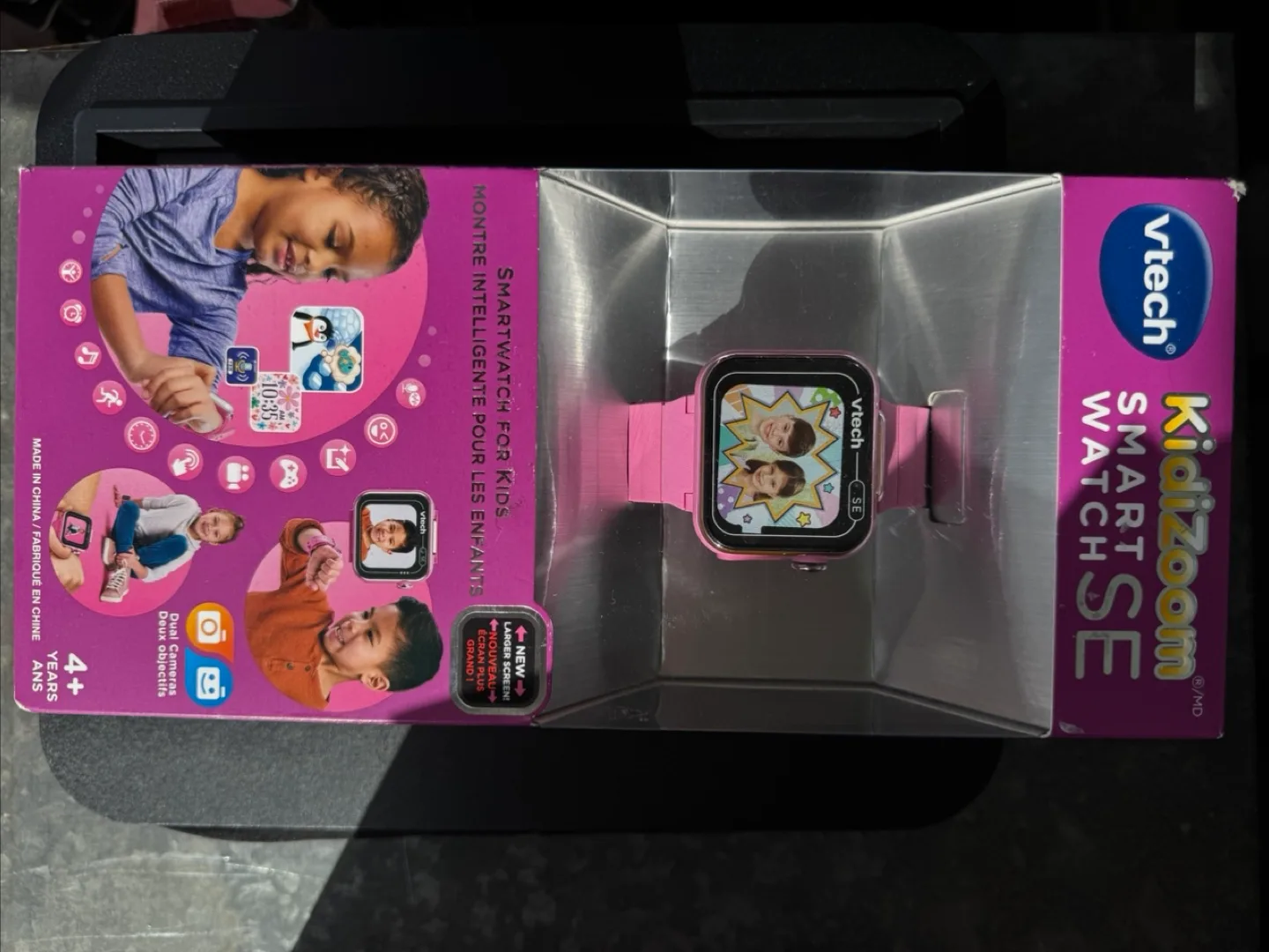 VTech Kidizoom Smartwatch SE - Pink thumbnail