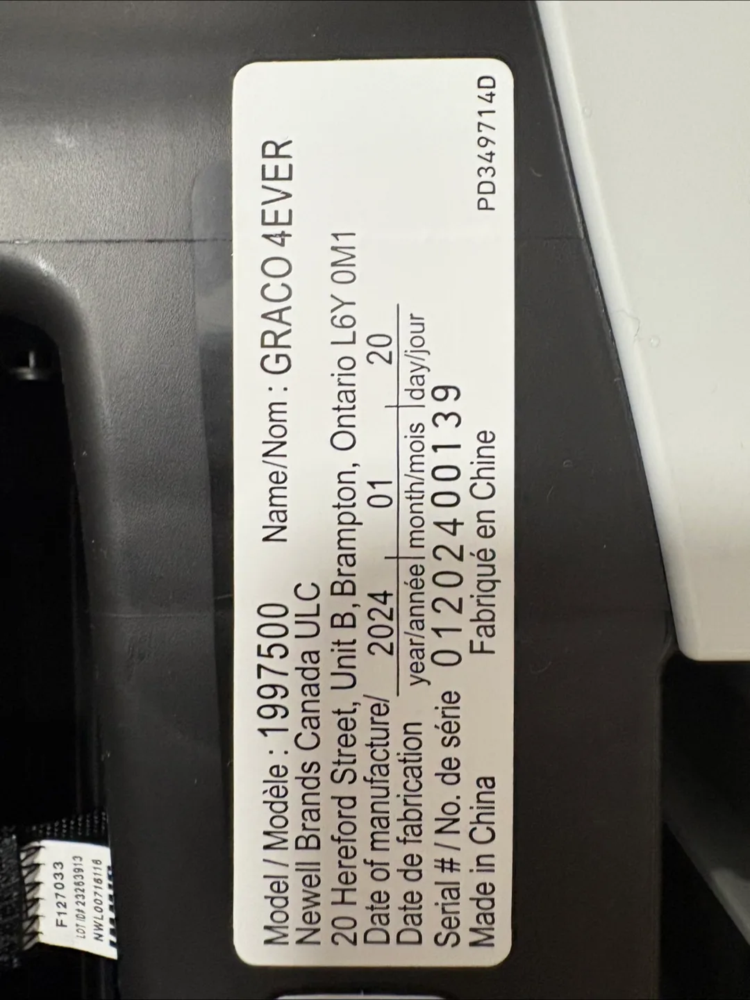 Graco 4Ever All-in-One Car Seat - Like New! image indicator(5)