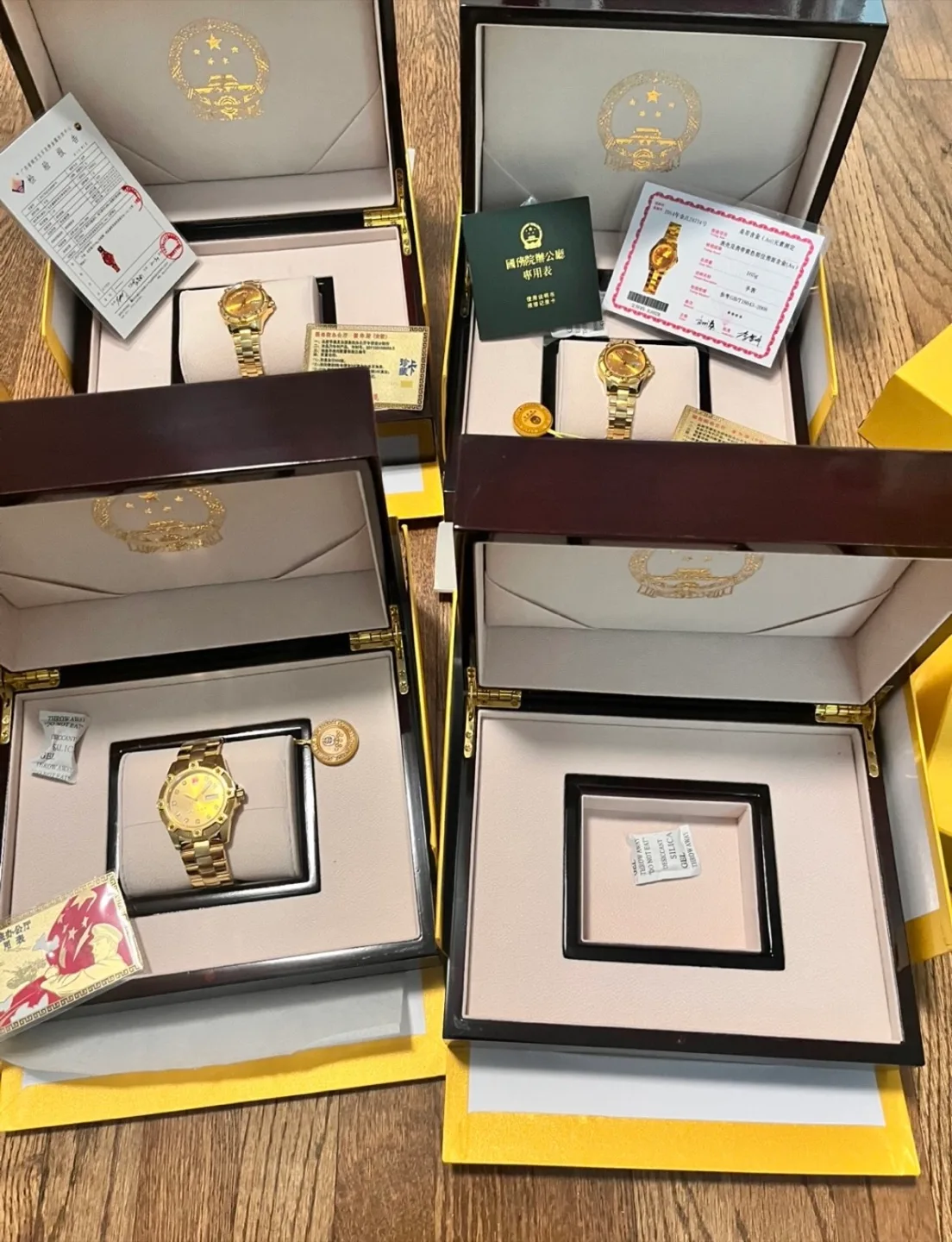 Three Gold Wristwatch thumbnail