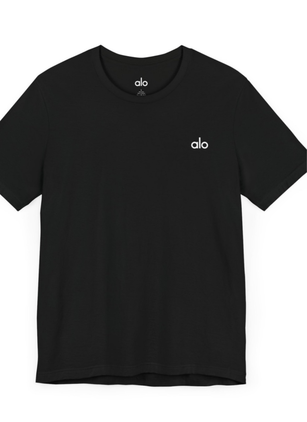 ALO Yoga T-Shirts - Black & White, Size M - photo 4
