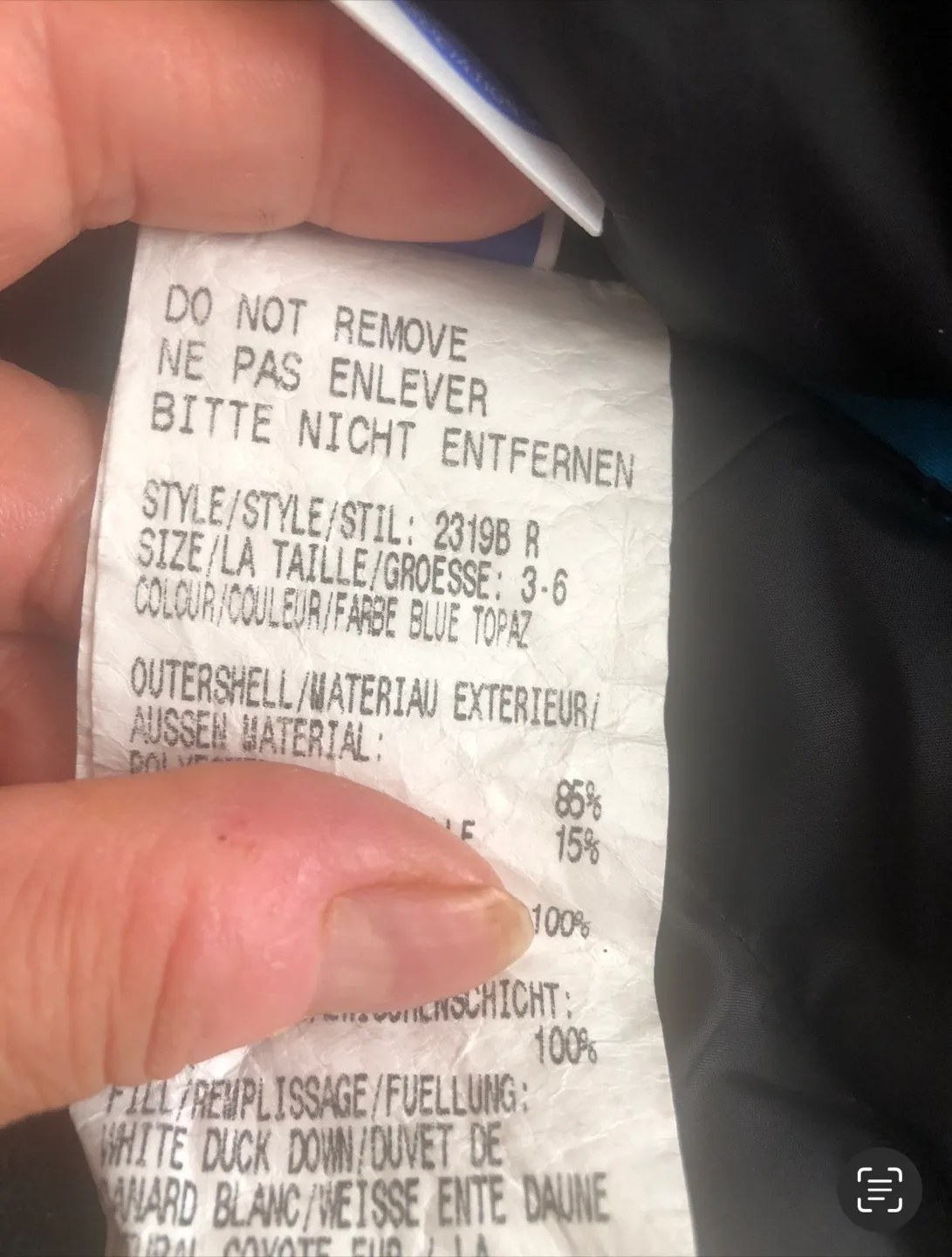 Authentic Canada Goose Bunny Bunting Snowsuit image indicator(5)