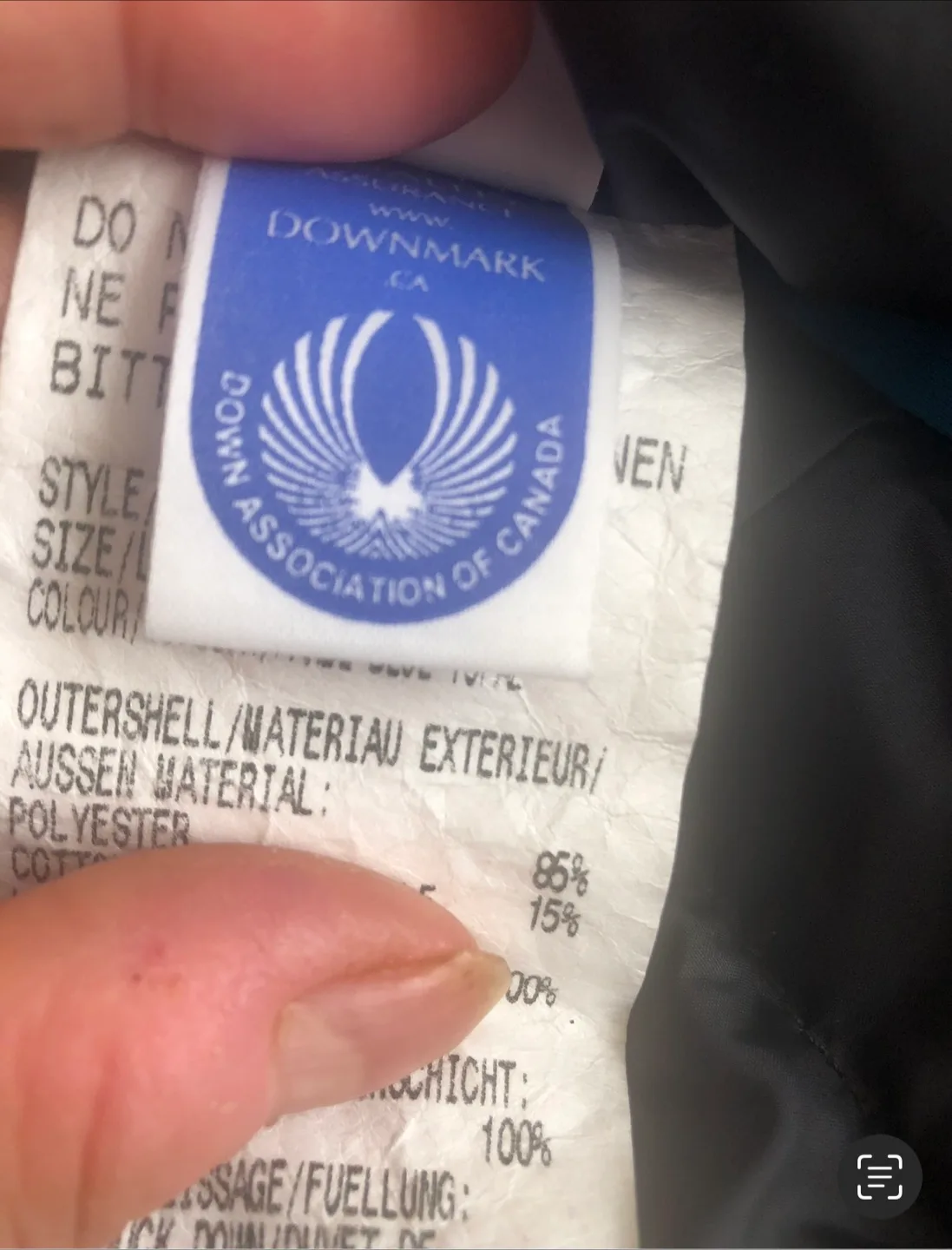 Authentic Canada Goose Bunny Bunting Snowsuit image indicator(6)