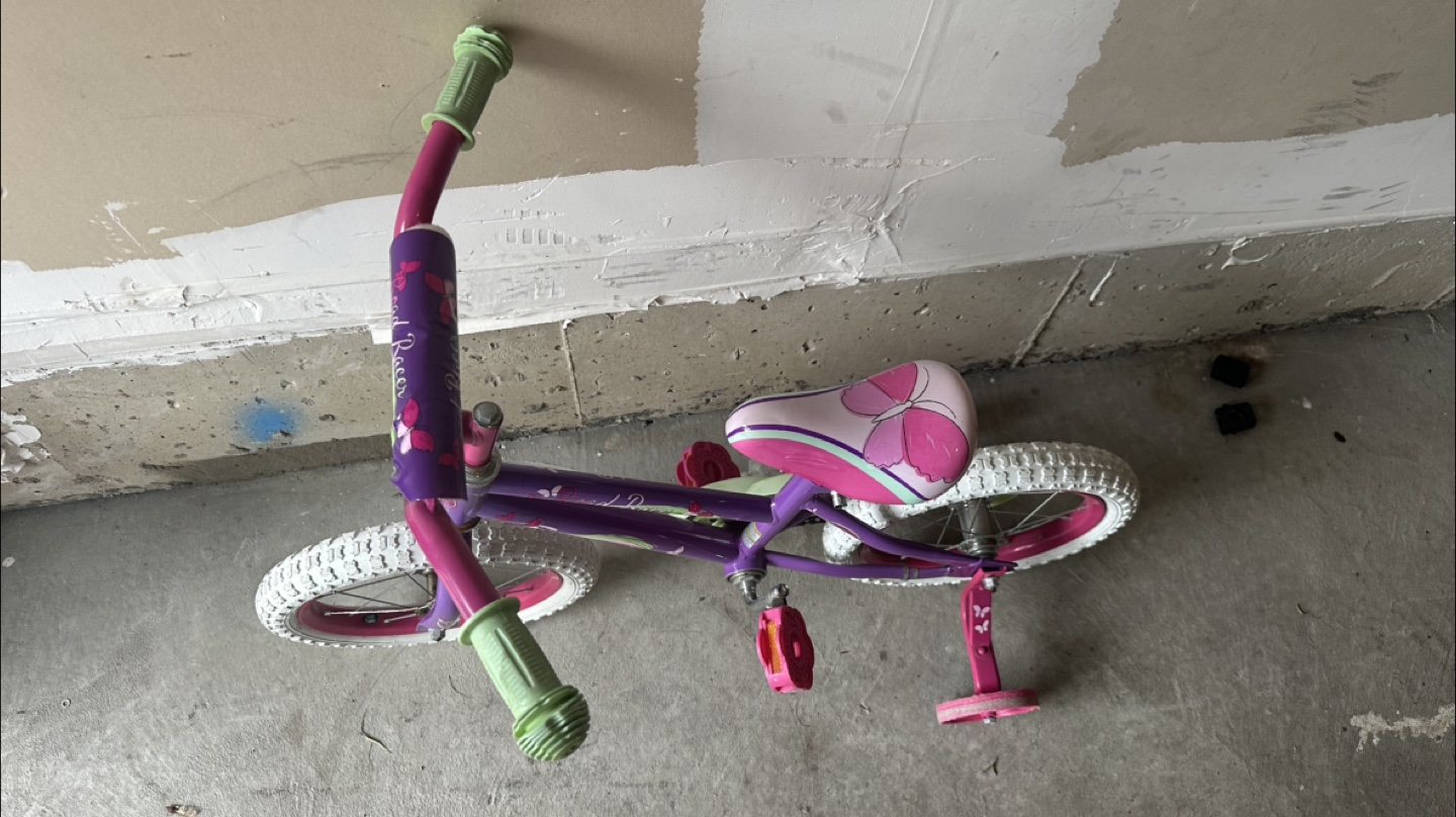 14” Road Racer Kids Bike - Purple & Pink - photo 2