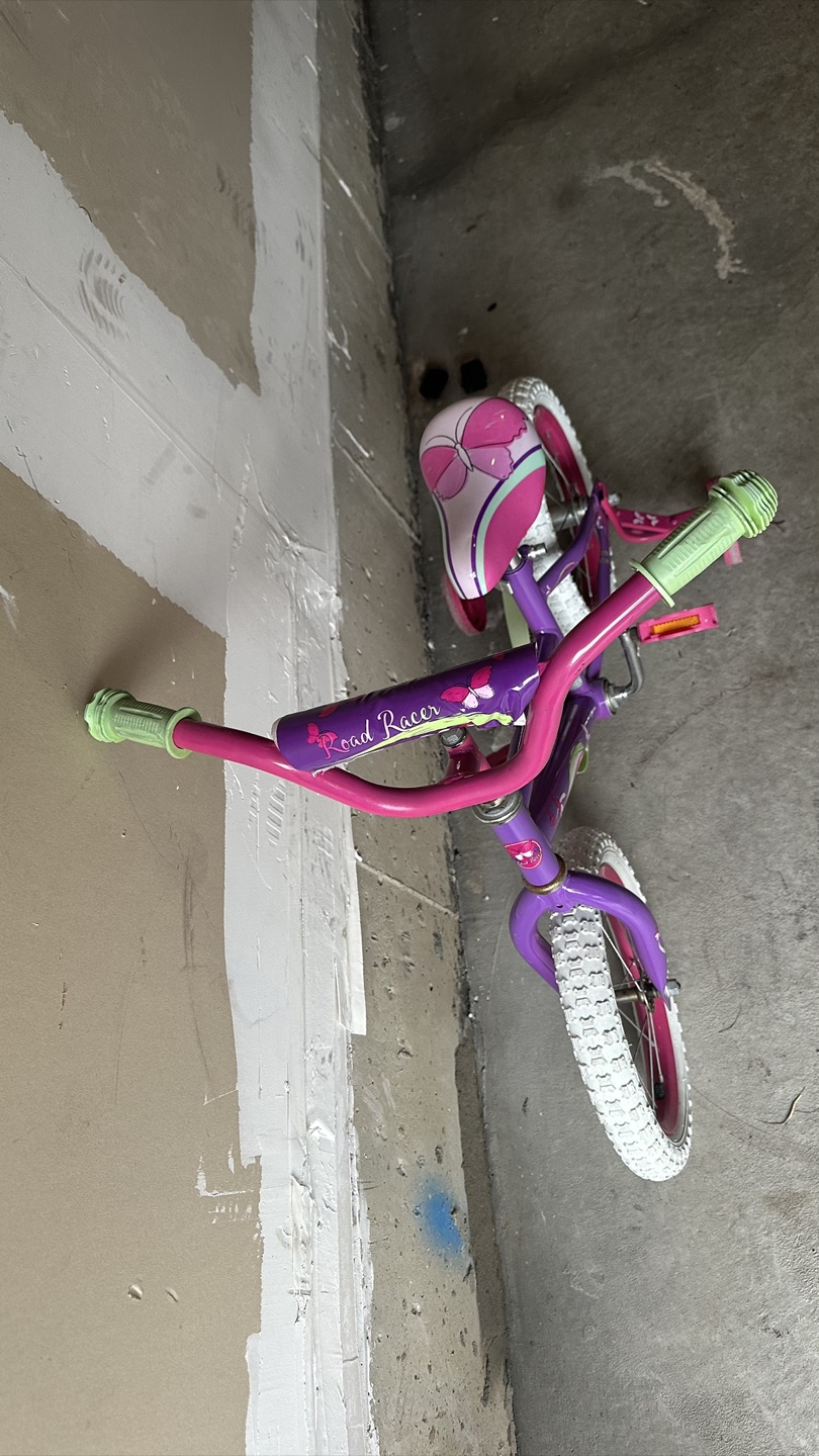 14” Road Racer Kids Bike - Purple & Pink - photo 3