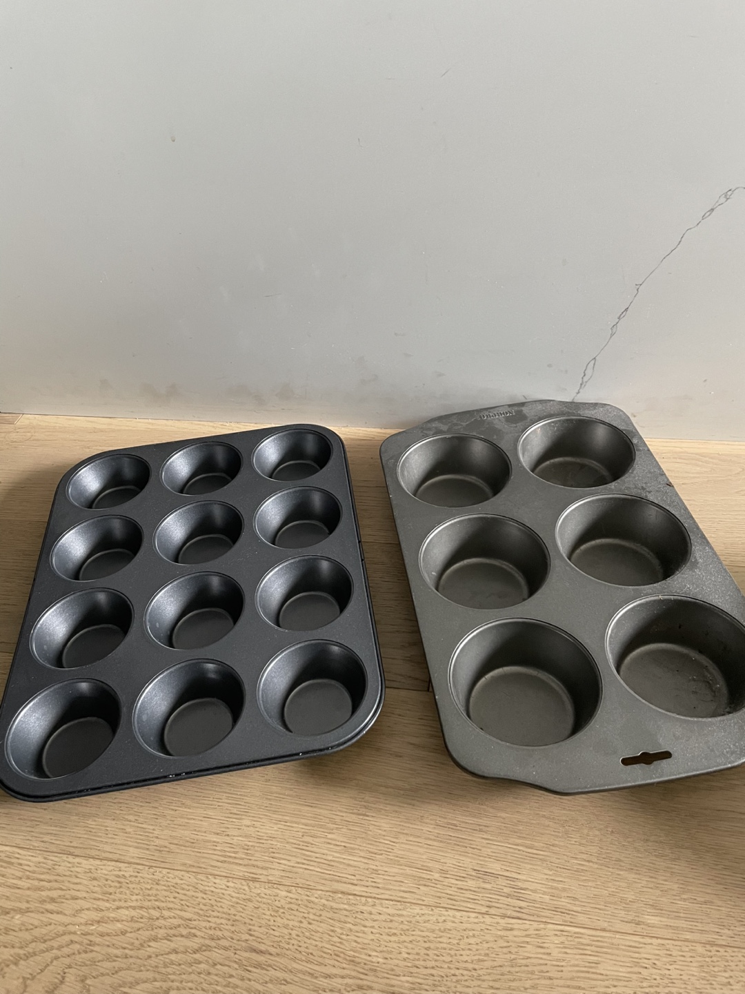 Wilton & unbranded Muffin Tins - Set of 2