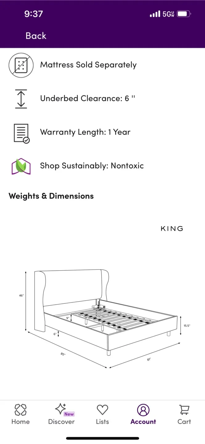 Tufted black king size bed frame + mattress + bedding SET image indicator(8)