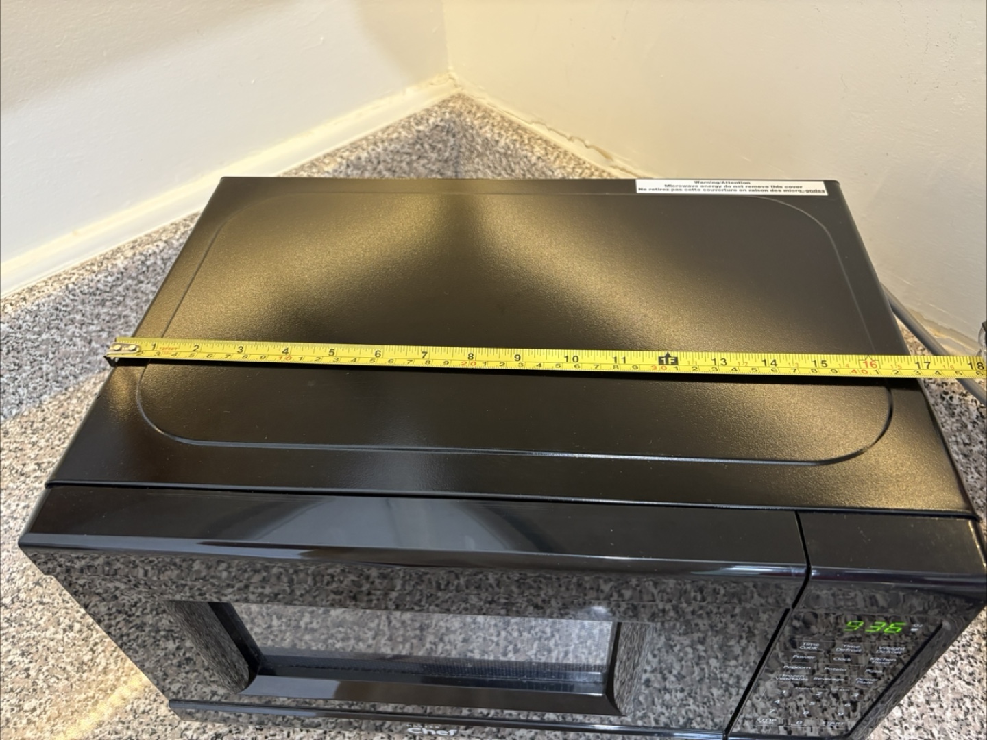 Master Chef Black Microwave - photo 5