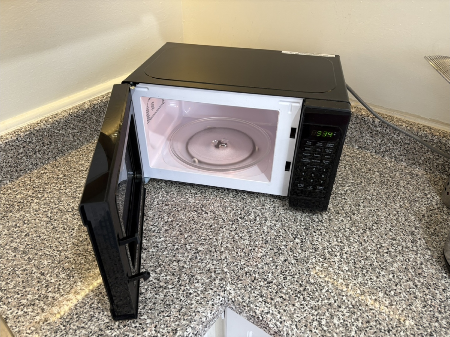 Master Chef Black Microwave - photo 3