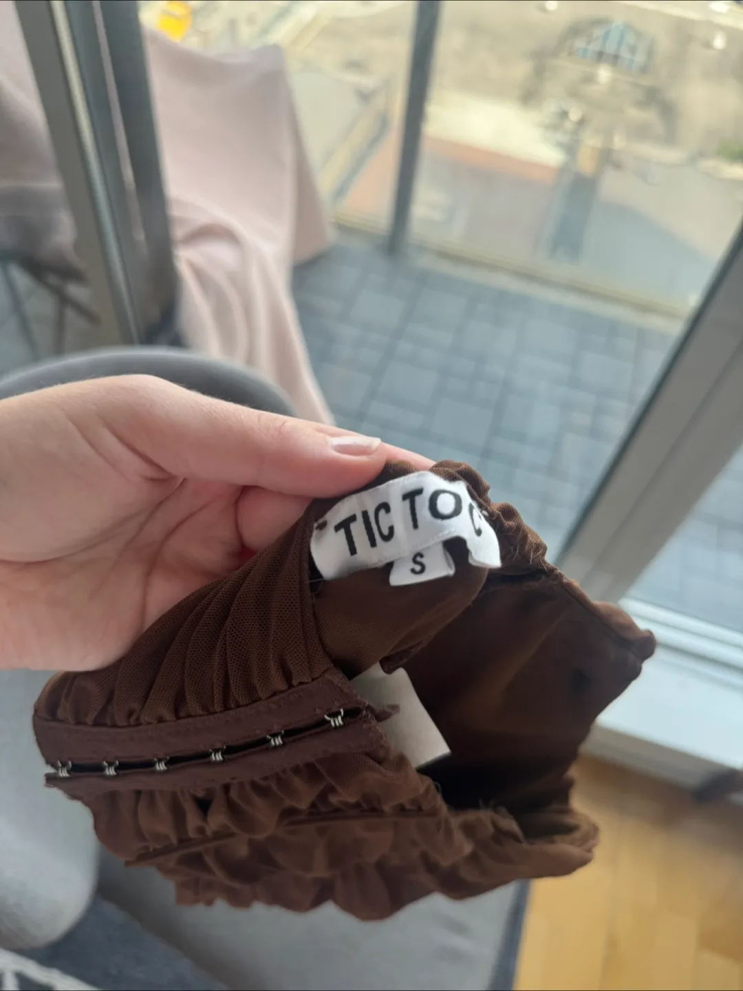 Tic Toc Brown Corset - Size Small image indicator(3)